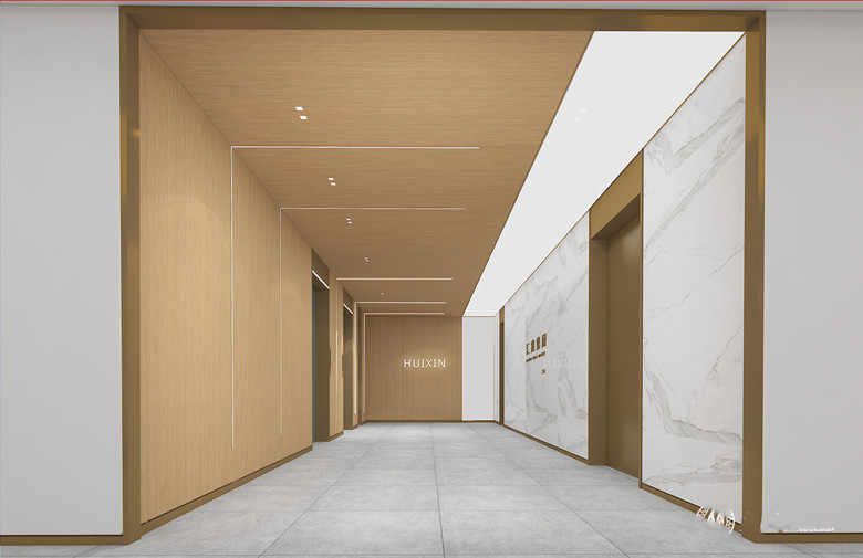 地產(chǎn)房企公司辦公樓設(shè)計裝潢圖片